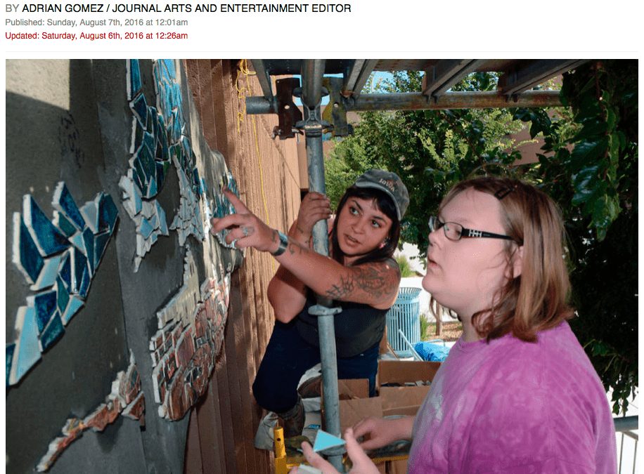 ABQ Journals article about the Mayor’s Art Institute